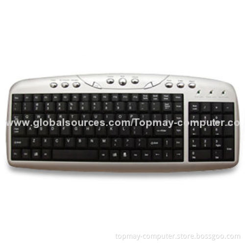 Multimedia Keyboard, Supports Multiple Languages, Various Colors AvailableNew